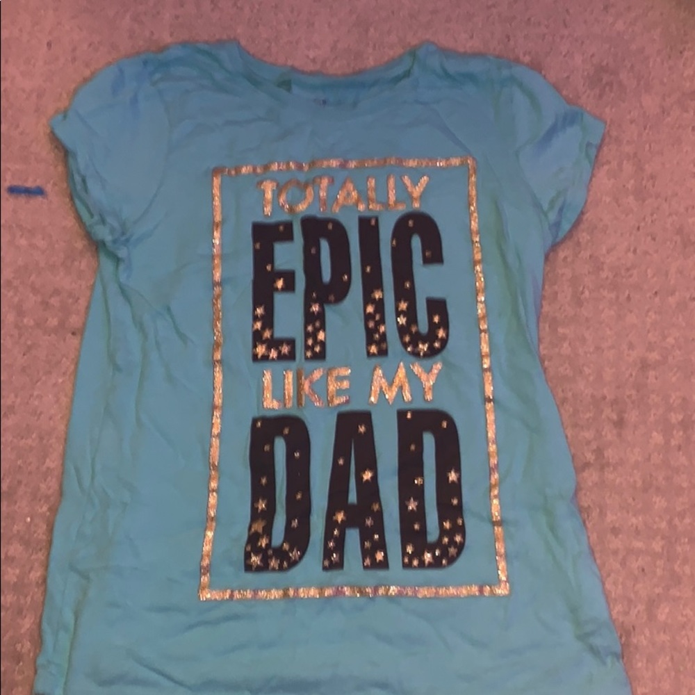 Blue daddy’s girl shirt